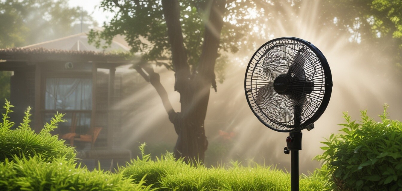 The Versatility of Portable Mist Fans